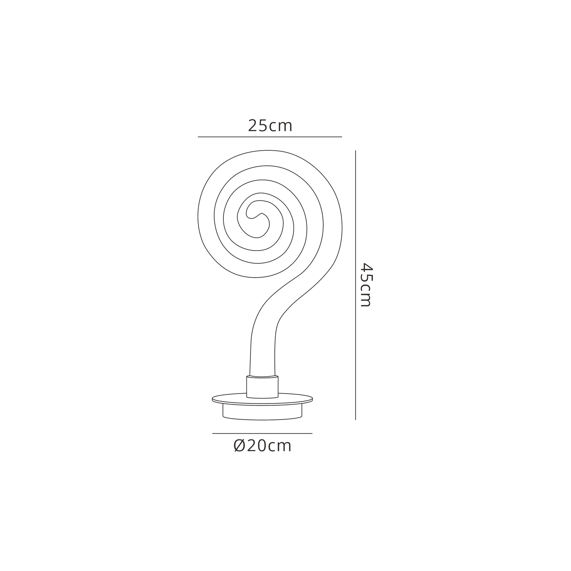Adaggio Table Lamps Mantra Designer Table Lamps